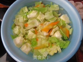 辣炒圆白菜的做法步骤：4