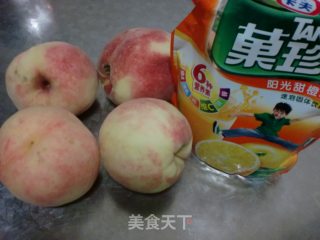桃子罐头的做法步骤：1