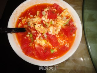 翡翠面约会番茄鸡蛋卤的做法步骤：4