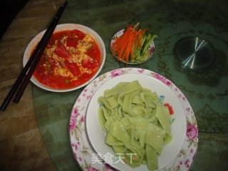 翡翠面约会番茄鸡蛋卤的做法步骤：10