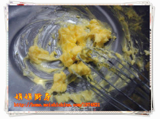 花生椰丝小饼干的做法步骤：2