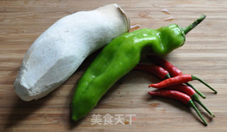 干煸杏鲍菇的做法步骤：1
