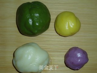 花样冰皮月饼的做法步骤：7