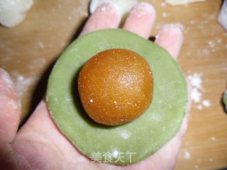 花样冰皮月饼的做法步骤：9