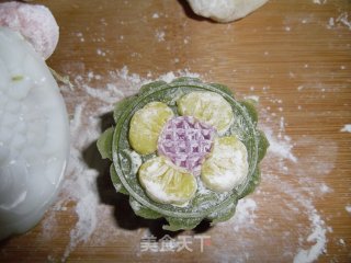 花样冰皮月饼的做法步骤：13