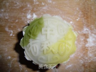 花样冰皮月饼的做法步骤：15