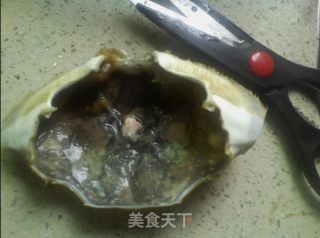 豆鼓焖冬蟹的做法步骤：2