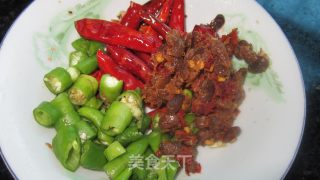 麻辣酱香豆腐丁的做法步骤：3