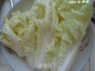 白菜炖草鱼的做法步骤：2