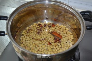 清凉减肥-【香芹五香豆】的做法步骤：3