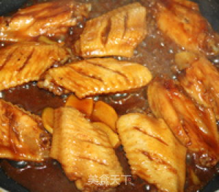 红烧鸡中翅的做法步骤：12