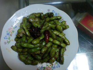 酱香毛豆的做法步骤：6