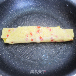 番茄起司蛋卷的做法步骤：8