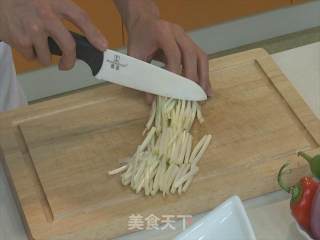 三彩肉线的做法步骤：3