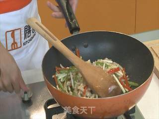 三彩肉线的做法步骤：7