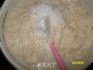 ✿白棒子面粥发糕✿的做法步骤：5