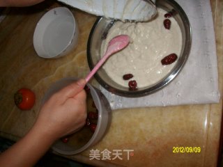 ✿白棒子面粥发糕✿的做法步骤：9