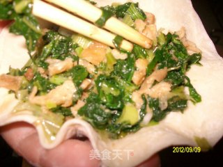 ✿老味包子——白菜油条甜酱包✿的做法步骤：25