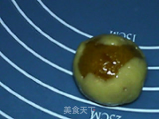 奶香菠萝月饼的做法步骤：14