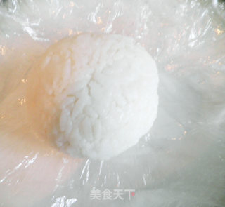紫薯饭团的做法步骤：7