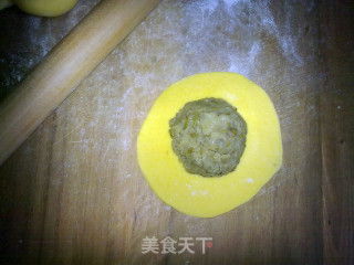 南瓜豆沙包的做法步骤：10