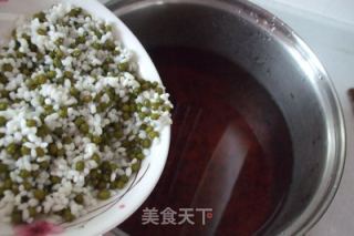 荷叶绿豆粥的做法步骤：5