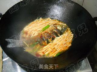 家常如意豆瓣鲫鱼的做法步骤：11