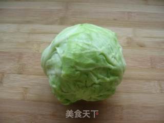 炒牛心菜的做法步骤：1