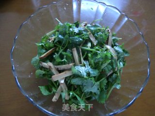 香菜干丝的做法步骤：6