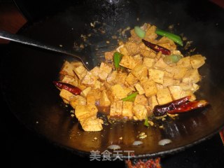家常炒豆腐的做法步骤：5