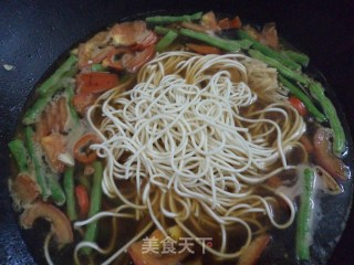豆茄焖面的做法步骤：8