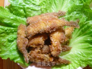 香酥扒皮鱼的做法步骤：6