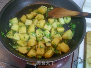 蒜香土豆的做法步骤：7