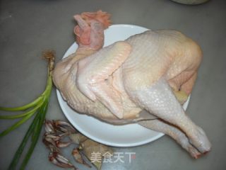 蒸鼓油鸡的做法步骤：1