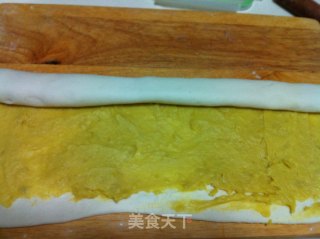 香甜奶黄卷的做法步骤：5