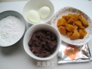 水晶双味包的做法步骤：1