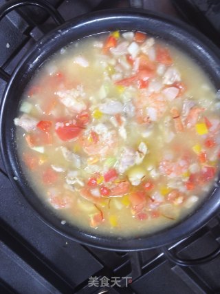 西班牙海鲜饭 paella的做法步骤：14