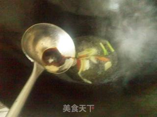 南瓜扒肉片的做法步骤：6