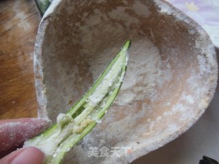 肉酿秋葵的做法步骤：7