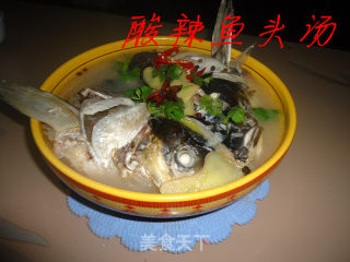 酸辣鱼头汤的做法步骤：5