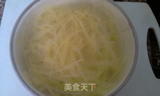 炝拌土豆丝的做法步骤：11