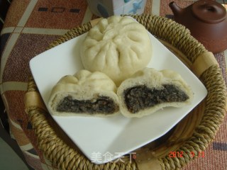 四味豆沙包的做法步骤：9