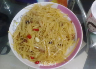 酸辣土豆丝的做法步骤：6