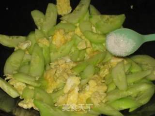 黄瓜炒蛋的做法步骤：7