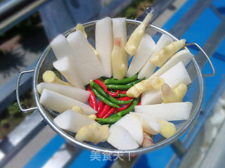 自制四川泡菜的做法步骤：5