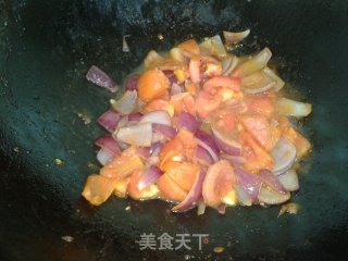 番茄洋葱炒牛肉的做法步骤：10