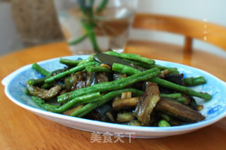【长豆角炒茄子】的做法步骤：8