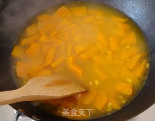 金瓜面条的做法步骤：5