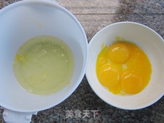 蓝莓蛋卷的做法步骤：1