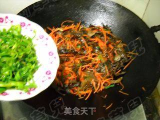 猪肉炒三丝的做法步骤：9